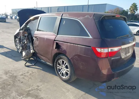 2011 Honda Odyssey Ex z USA, uszkodzony, nr VIN 5FNRL5H40BB100865